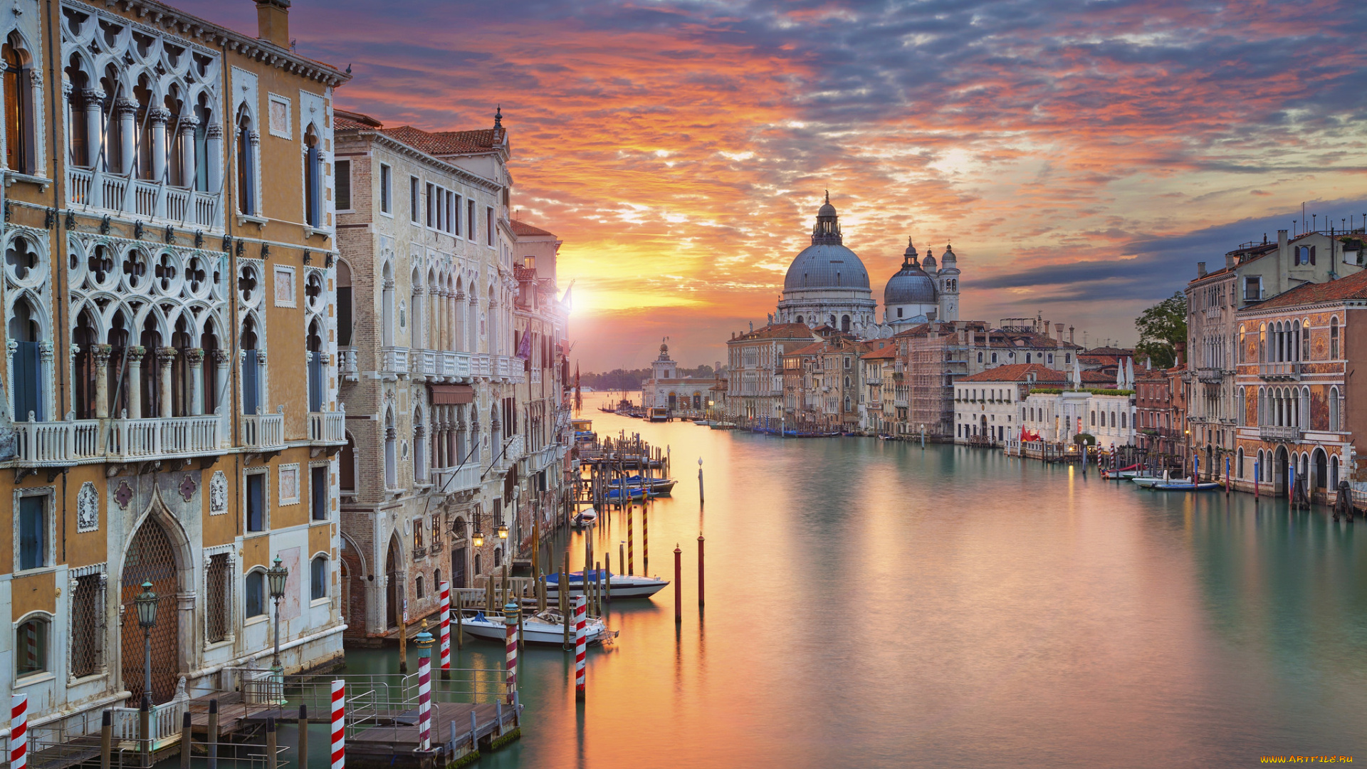 venice, sunrise, города, венеция, , италия, рассвет