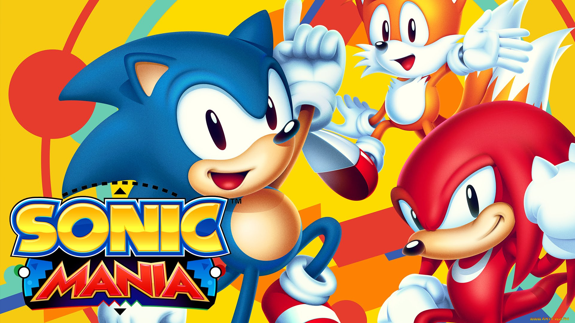 видео, игры, sonic, mania, sonic, mania