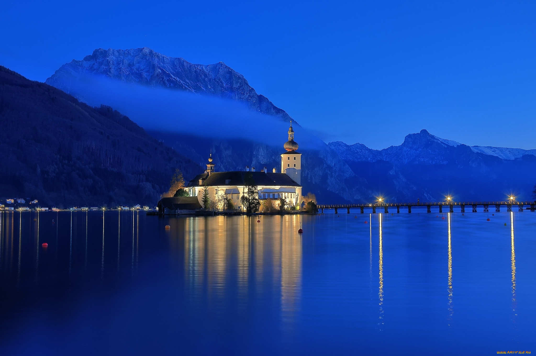 castle, ort, austria, города, замки, австрии, castle, ort