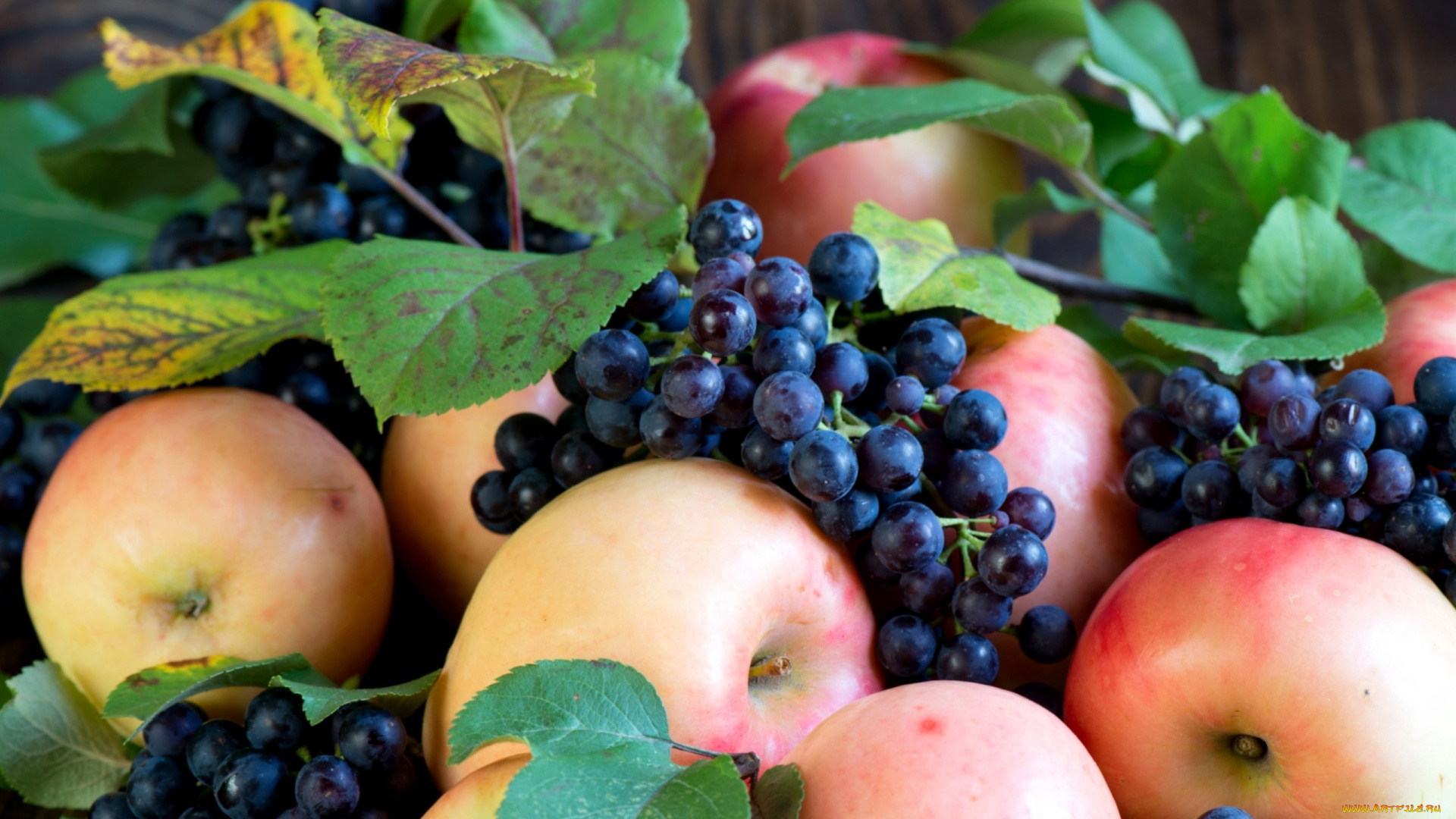еда, фрукты, , ягоды, яблоки, виноград, осень