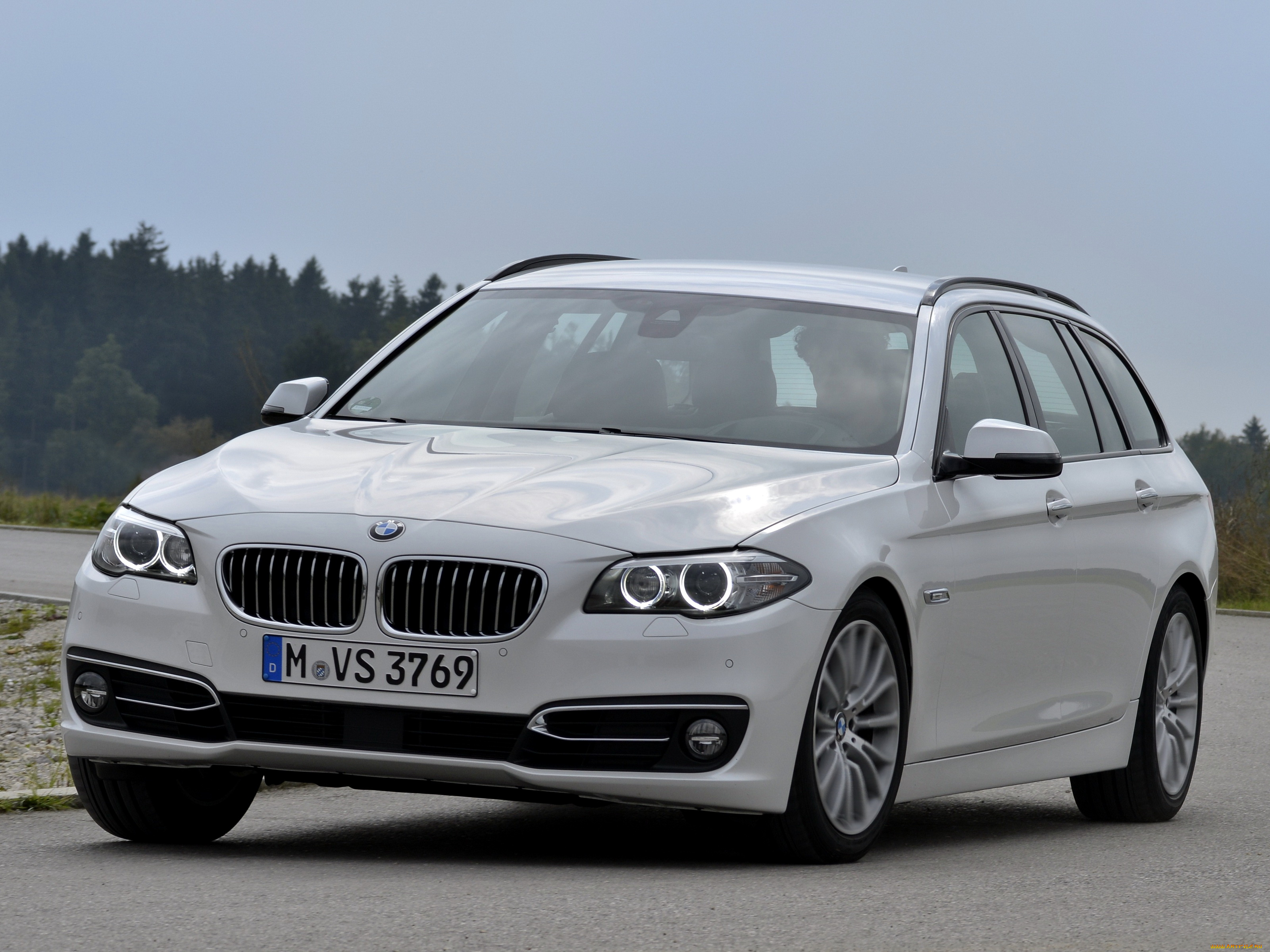 автомобили, bmw, светлый, luxury, touring, 520d, 2013г, f11, line