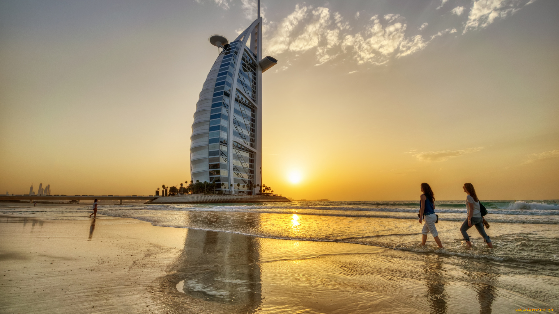 burj, al, arab, -, dubai, города, дубай, , оаэ, парус, отель