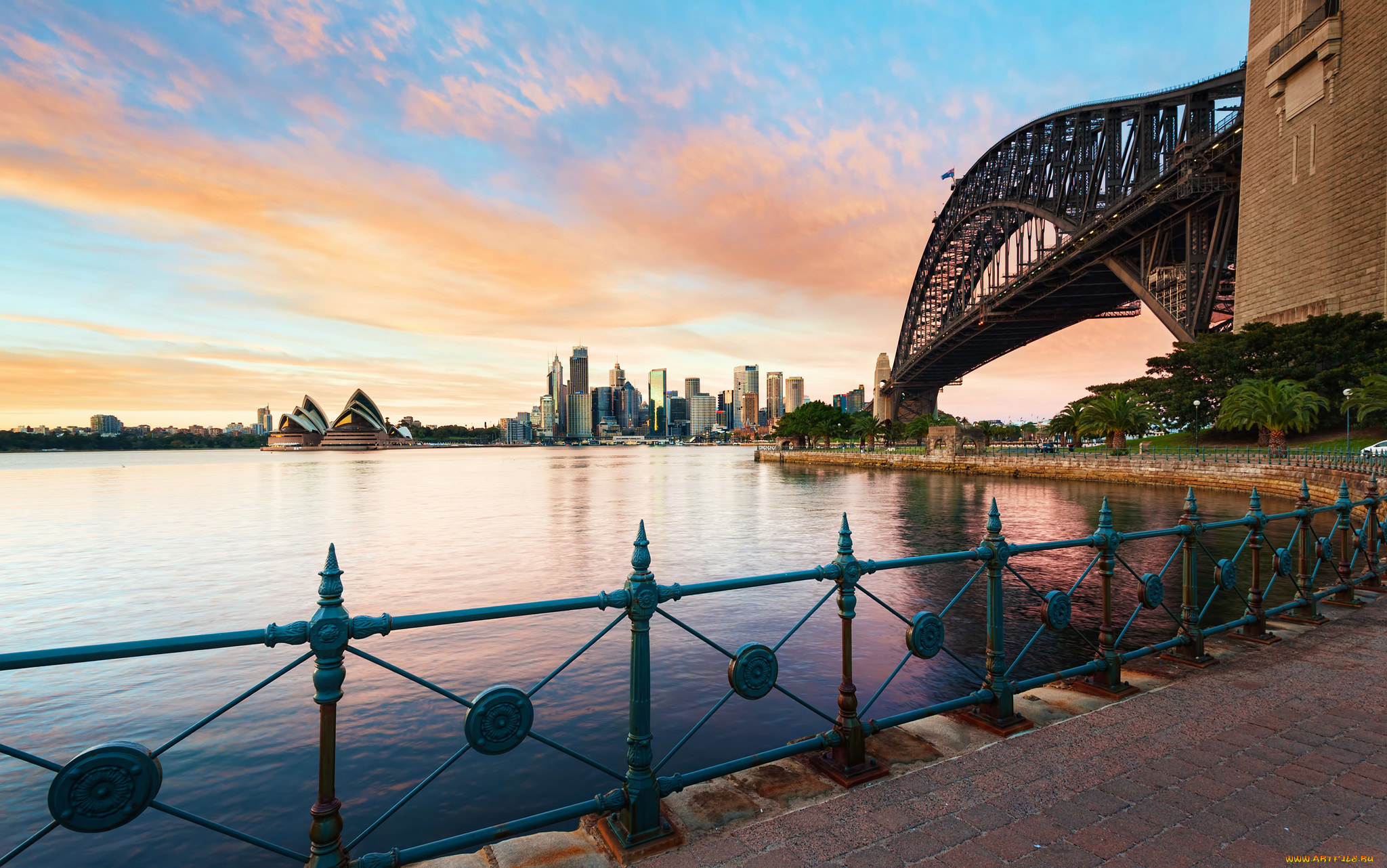 sydney, города, сидней, , австралия, гавань, набережная, мост