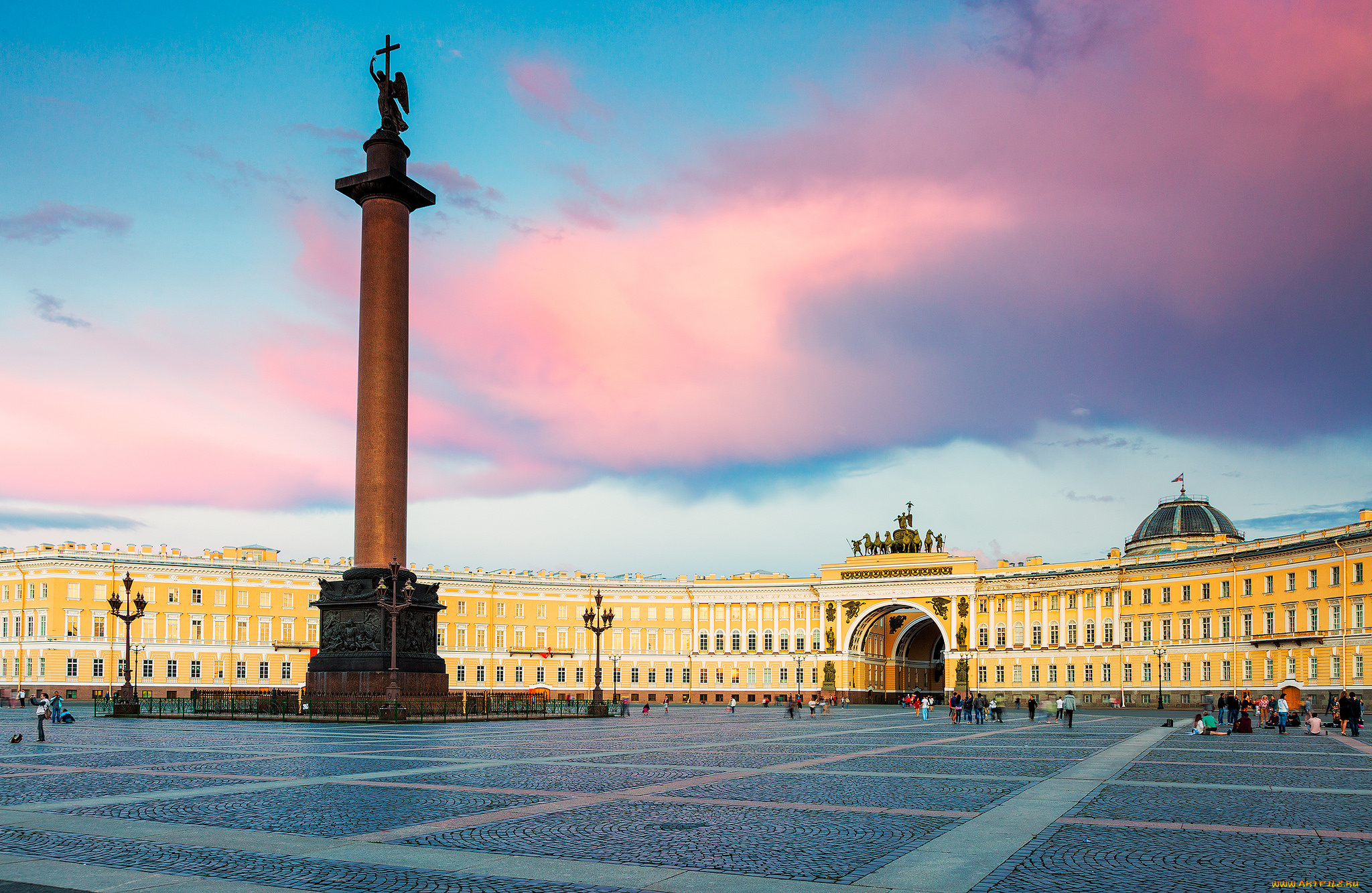 palace, square, города, санкт-петербург, , петергоф, , россия, колонна, площадь, генштаб