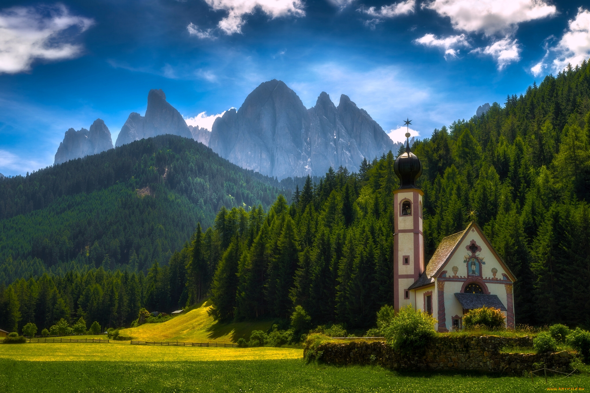 города, -, православные, церкви, , монастыри, santa, maddalena, villnoss, south, tyrol, italy, dolomites, санта, маддалена, фунес, южный, тироль, италия, доломитовые, альпы, церковь, луг, горы, лес