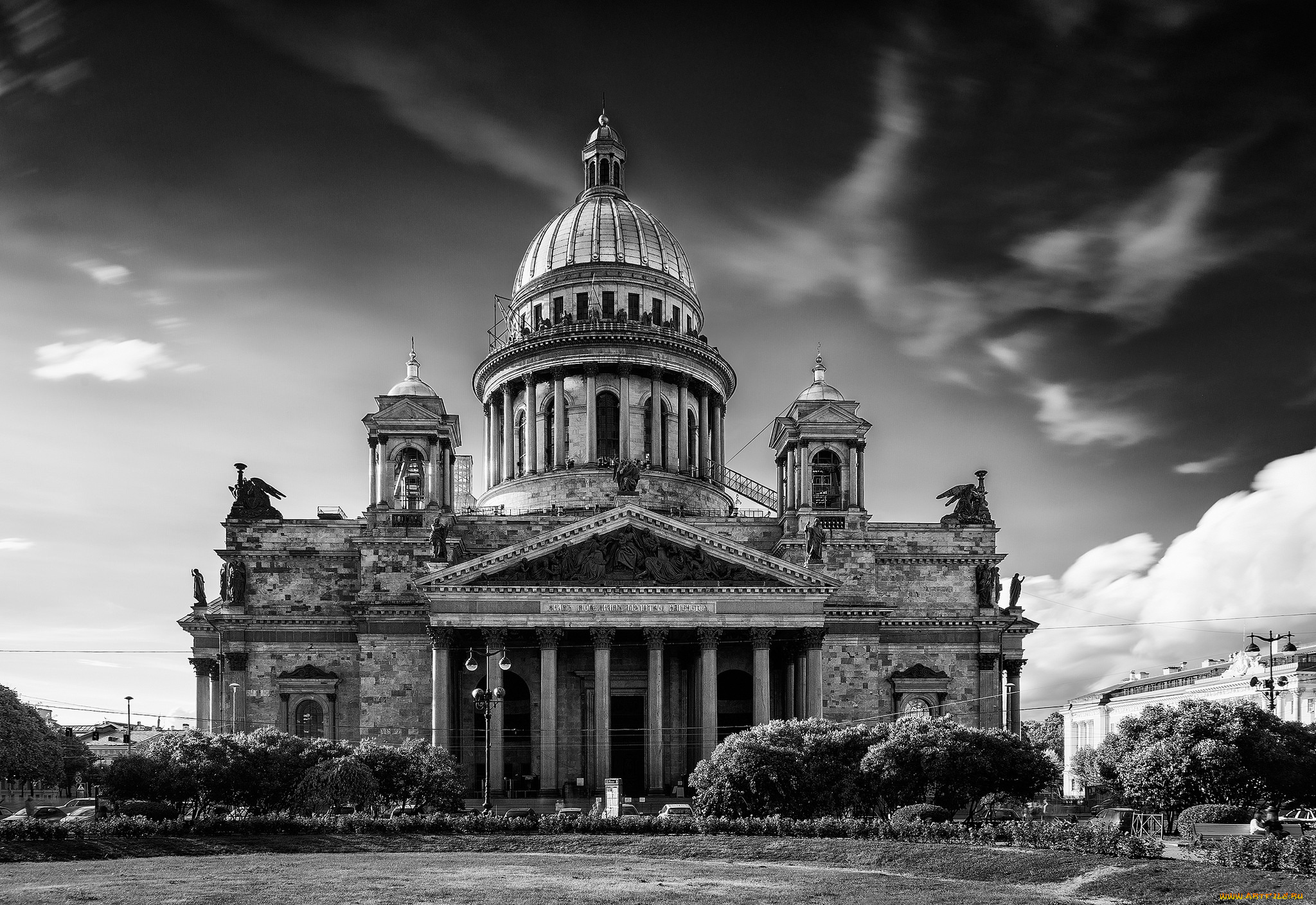 saint, isaac`s, cathedral, города, санкт-петербург, , петергоф, , россия, собор, исаакиевский