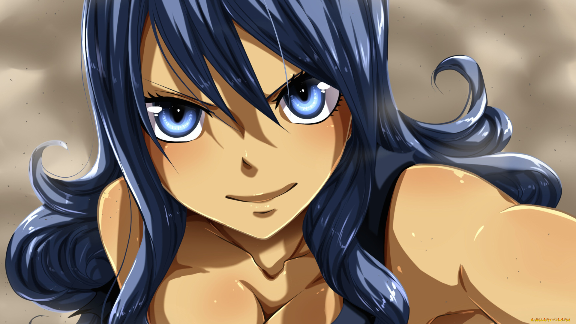 аниме, fairy, tail, juvia, lockser