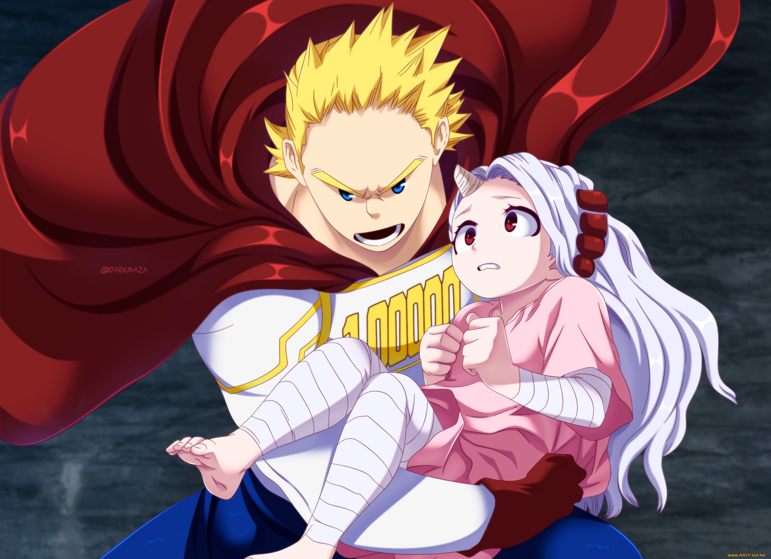 аниме, boku, no, hero, academia, boku, no, hero, academia, mirio, togata