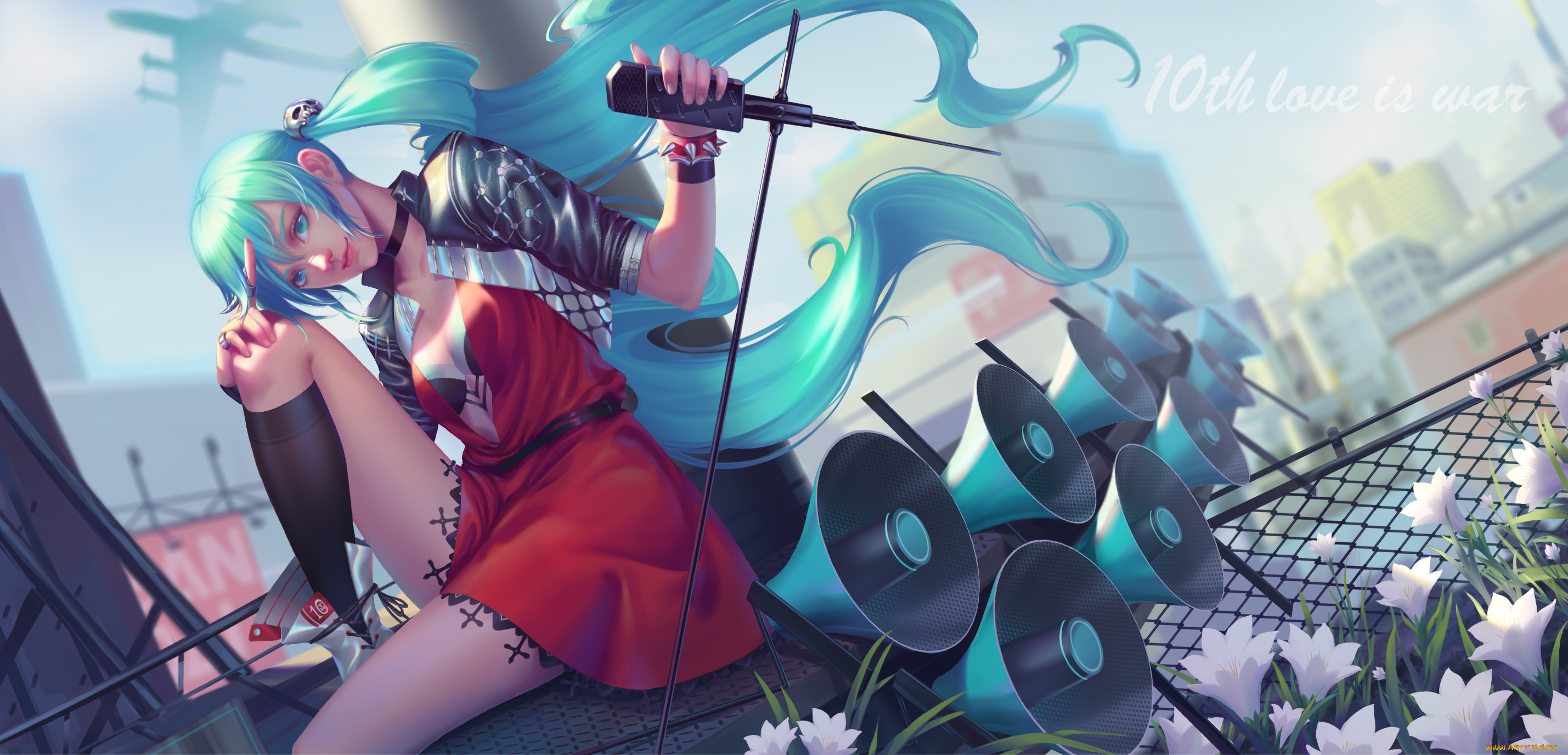 аниме, vocaloid, hatsune, miku