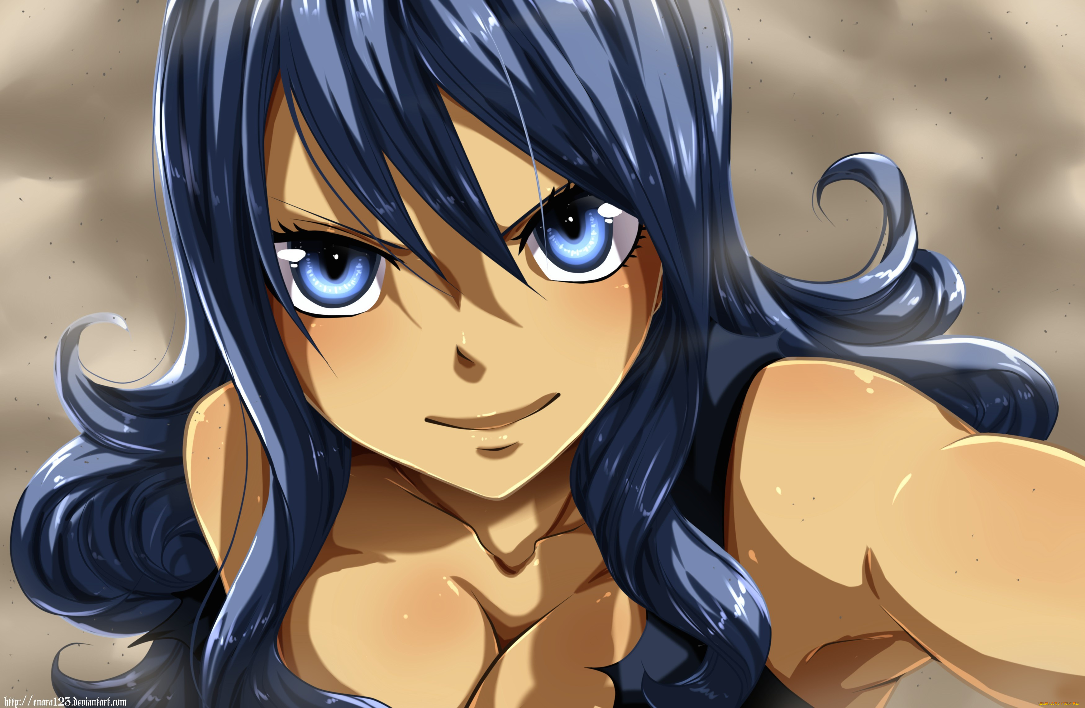 аниме, fairy, tail, juvia, lockser