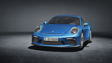 обоя porsche 911 gt3 with touring package 2018, автомобили, porsche, package, 2018, touring, with, gt3, 911