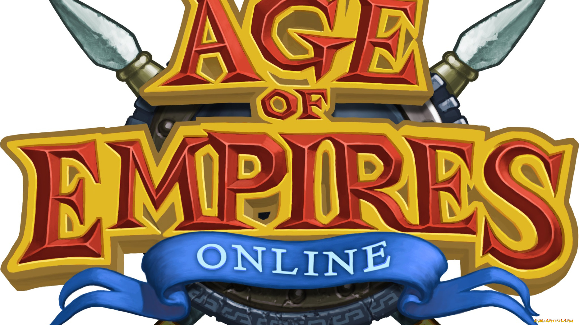 видео, игры, age, of, empires, online, надпись, название