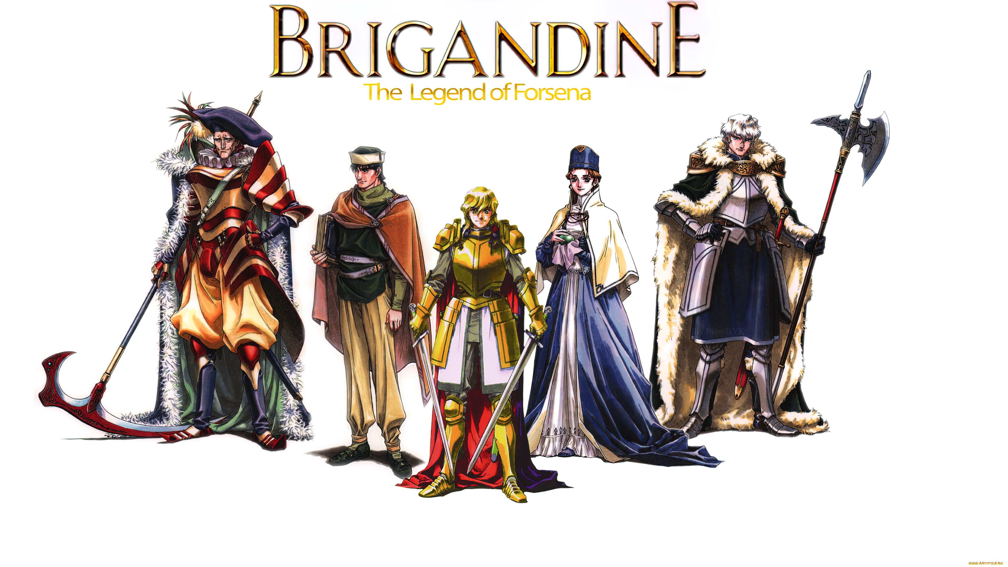 brigandine, , legend, of, forsena, видео, игры, ---другое, legend, of, forsena, герои, бригандины, ps1, biovolkvk