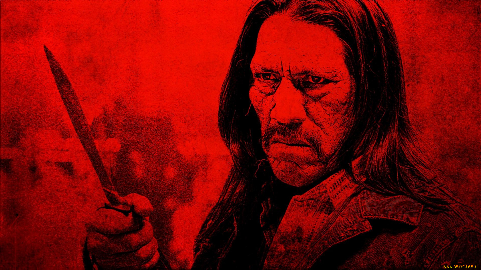 machete, , 2010, кино, фильмы, machete, мачете, боевик, триллер, комедия, криминал, кино, дэнни, трехо, актер, красный, danny, trejo