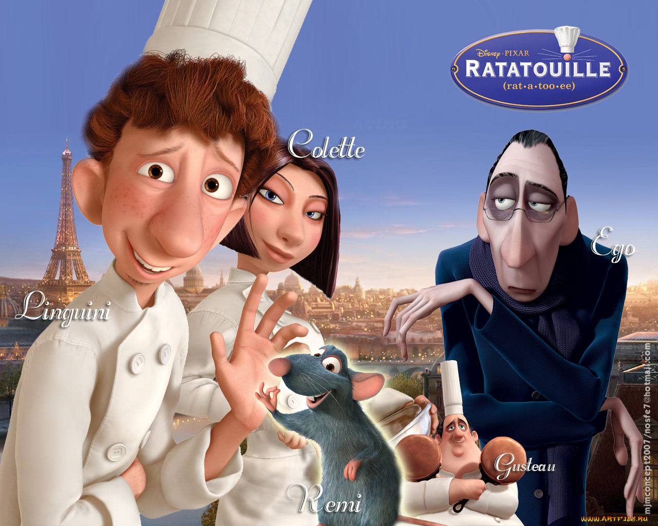 мультфильмы, ratatouille