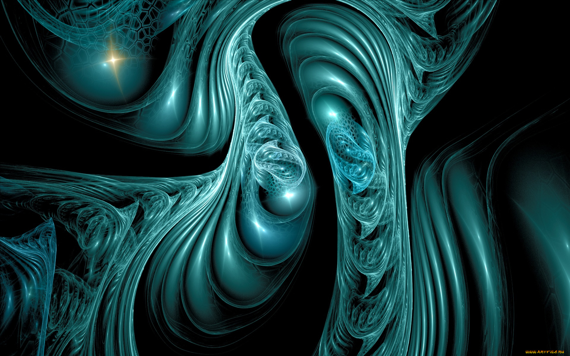 3д, графика, fractal, фракталы, цвета, узор, фон