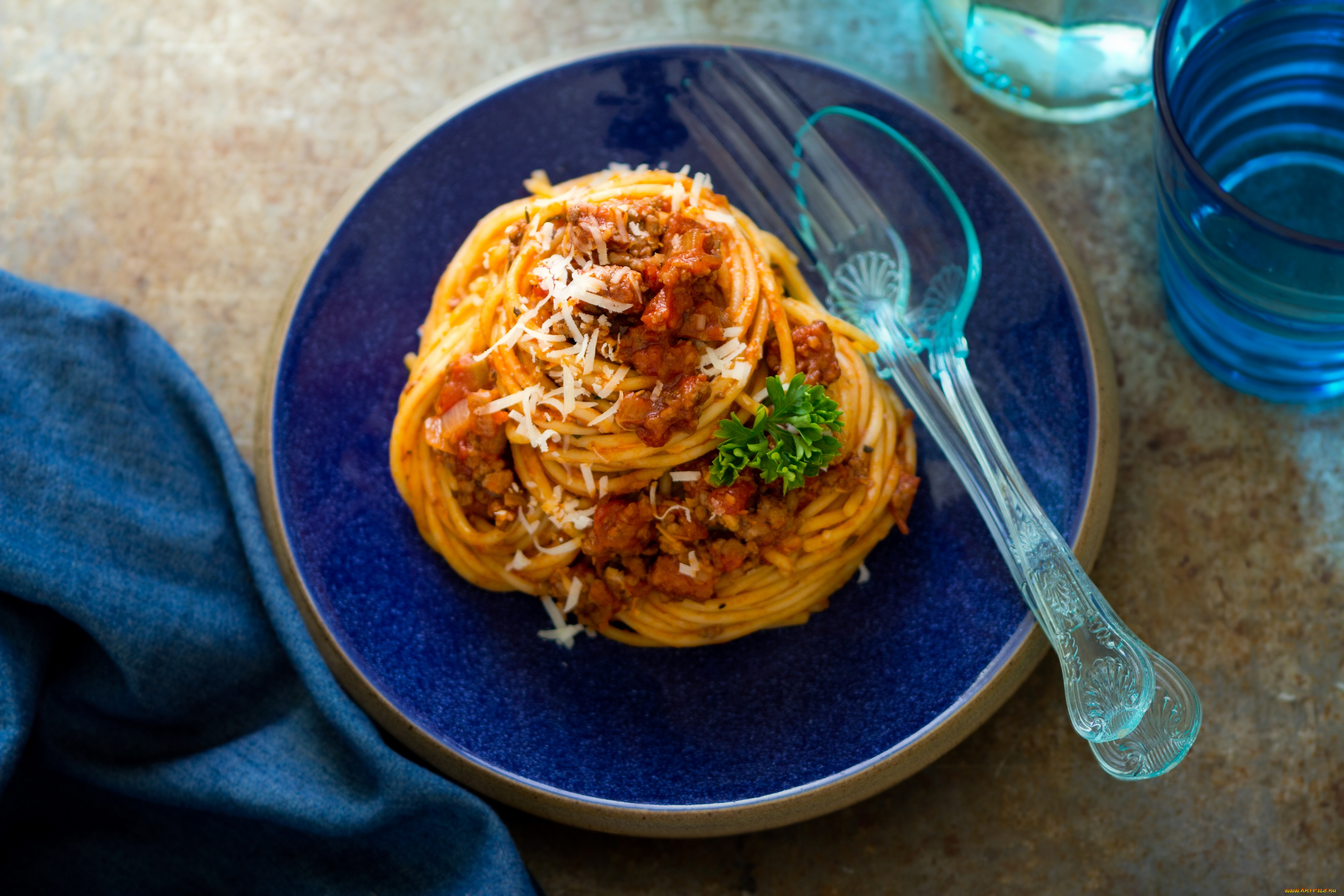 spaghetti, bolognese, with, chorizo, еда, макаронные, блюда, спагетти