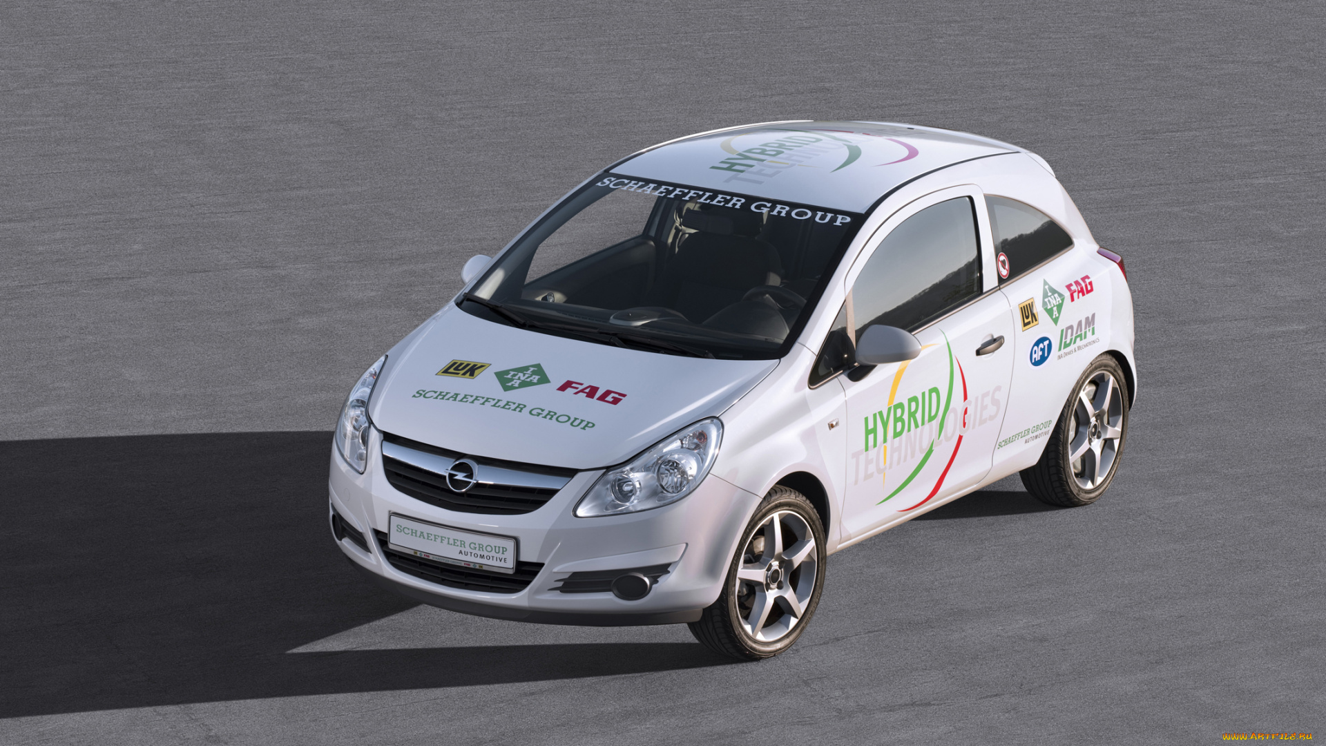 автомобили, opel, corsa, hybrid, car, schaeffler