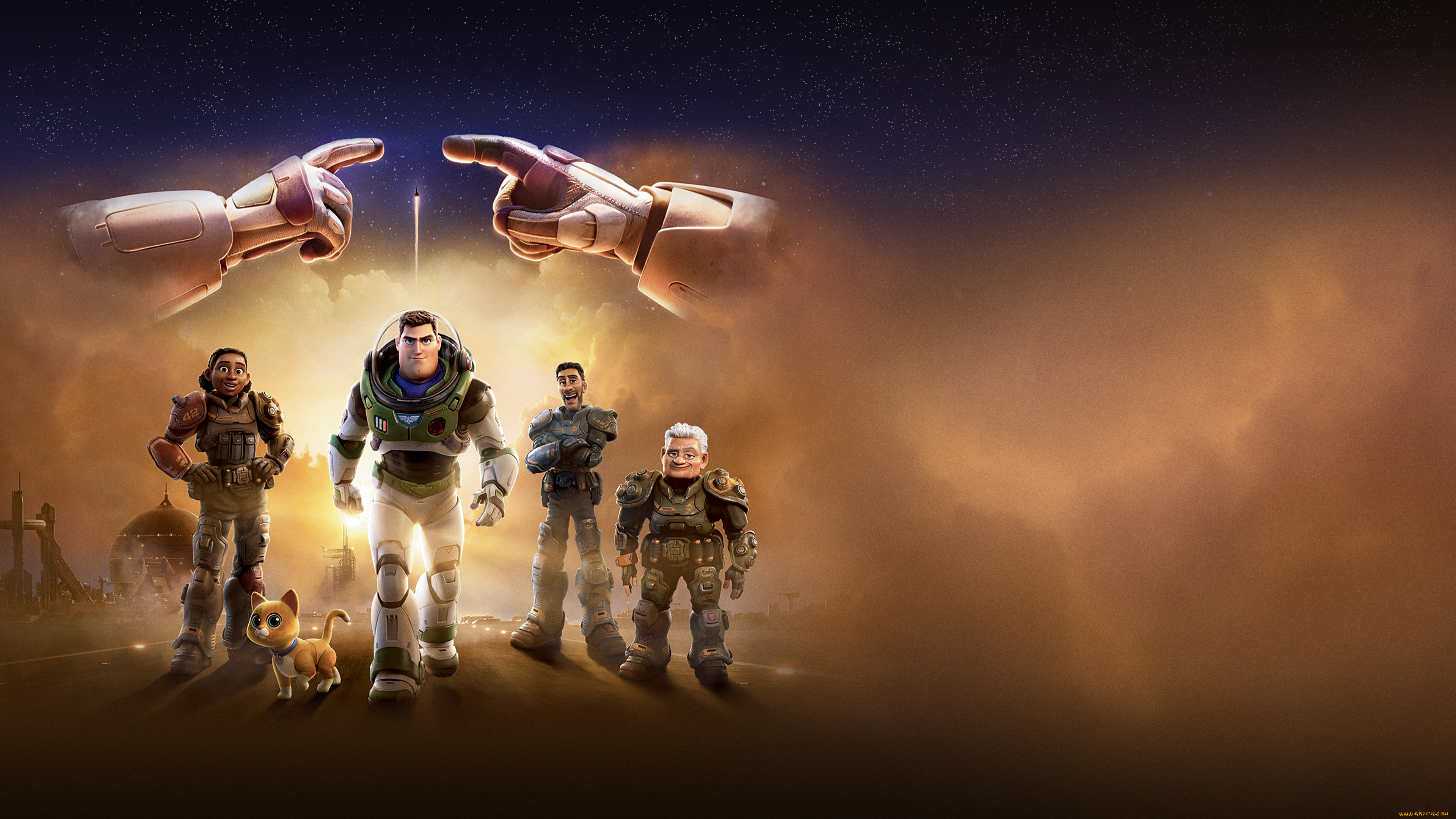 lightyear, ||, 2022, мультфильмы, lightyear, базз, лайтер, мультфильм, семейный, персонаж, постер