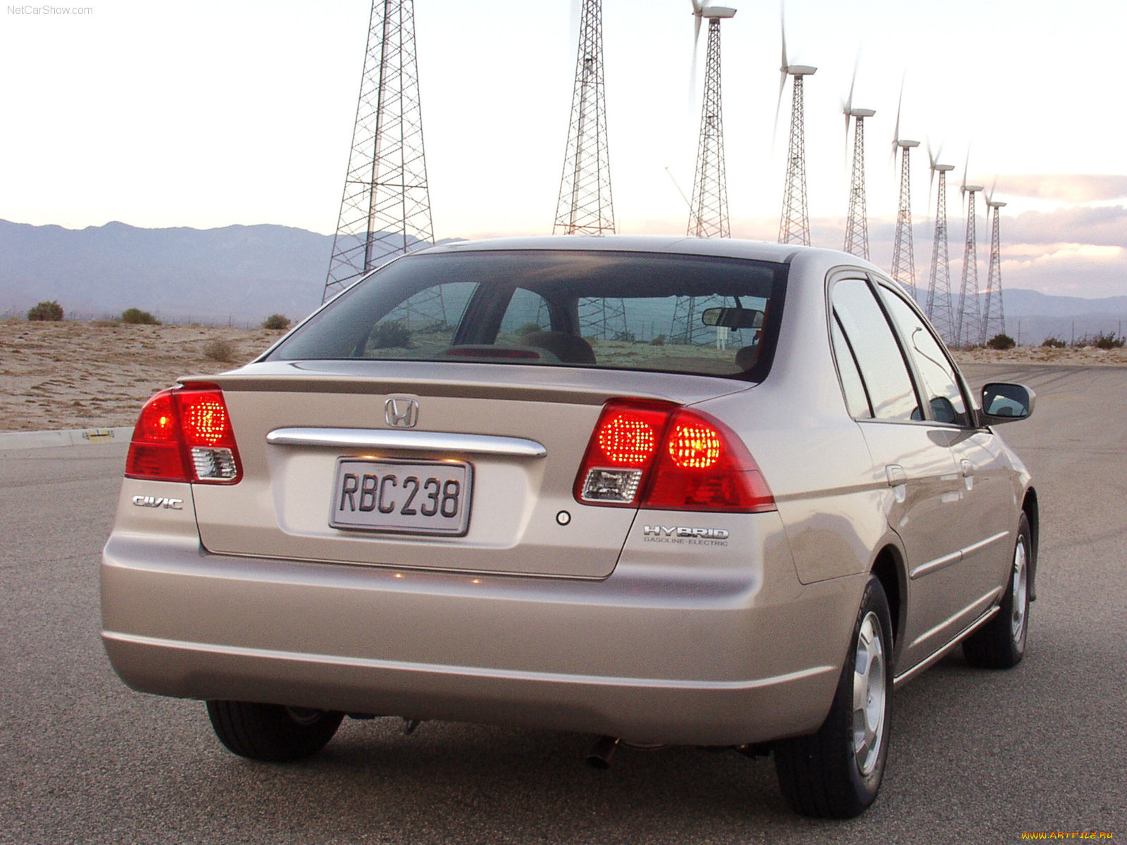 honda, civic, hybrid, 2003, автомобили