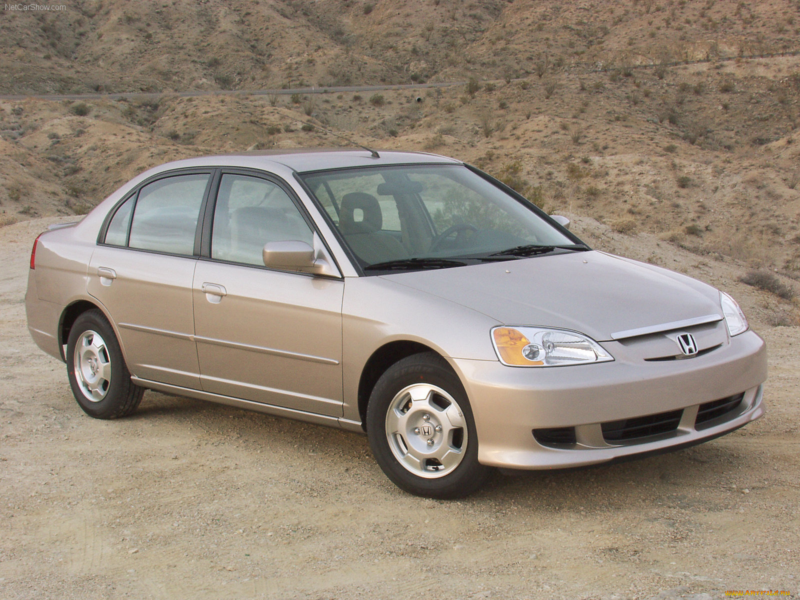 honda, civic, hybrid, 2003, автомобили