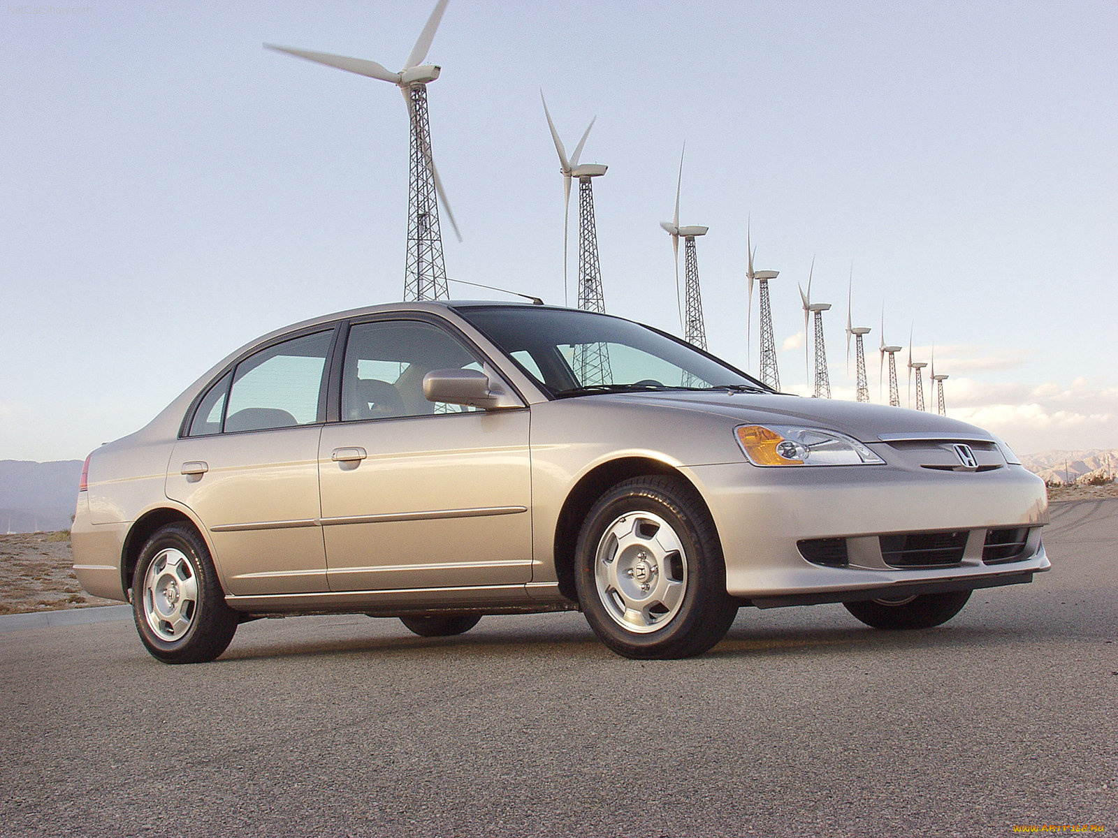 honda, civic, hybrid, 2003, автомобили