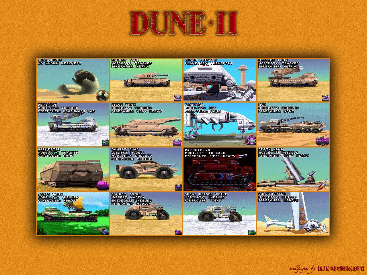 dune, ii, видео, игры, the, building, of, dynasty