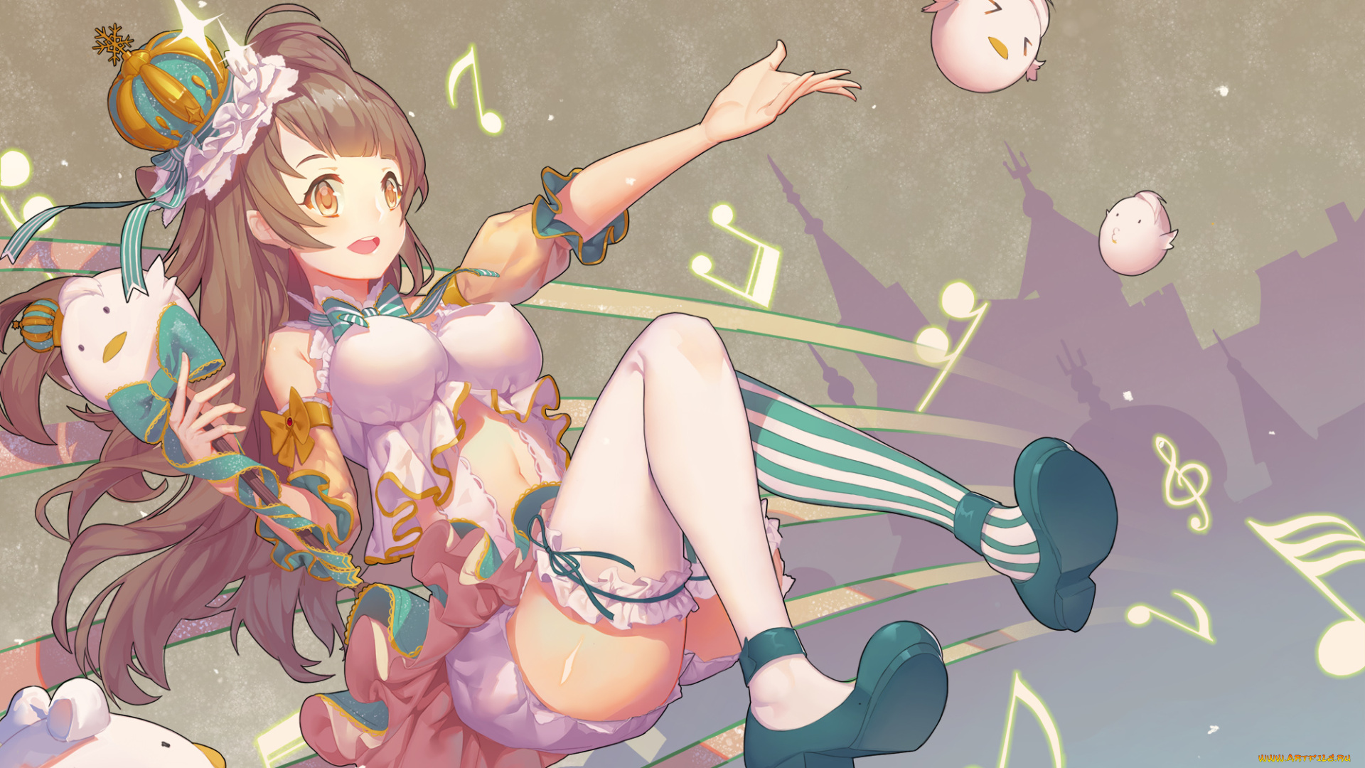 аниме, love, live, , school, idol, project, арт, love, live, school, idol, project, minami, kotori, zetlice, девушка