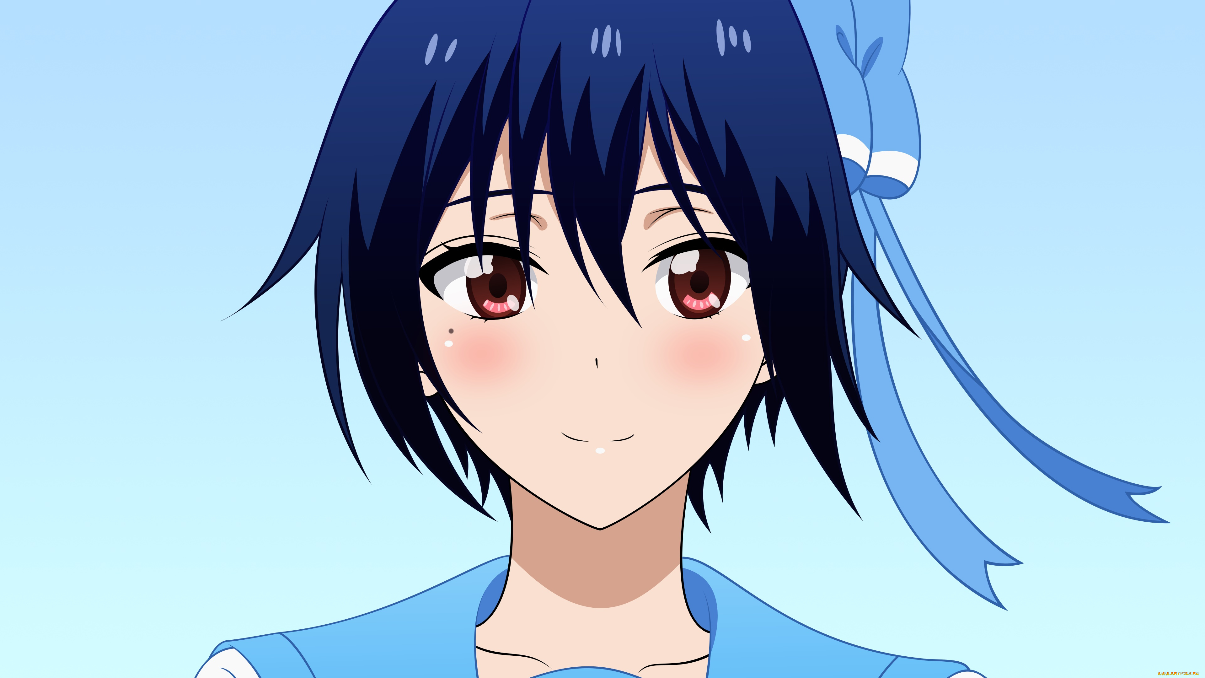 аниме, nisekoi, фон, взгляд, девушка, seishirou, tsugumi