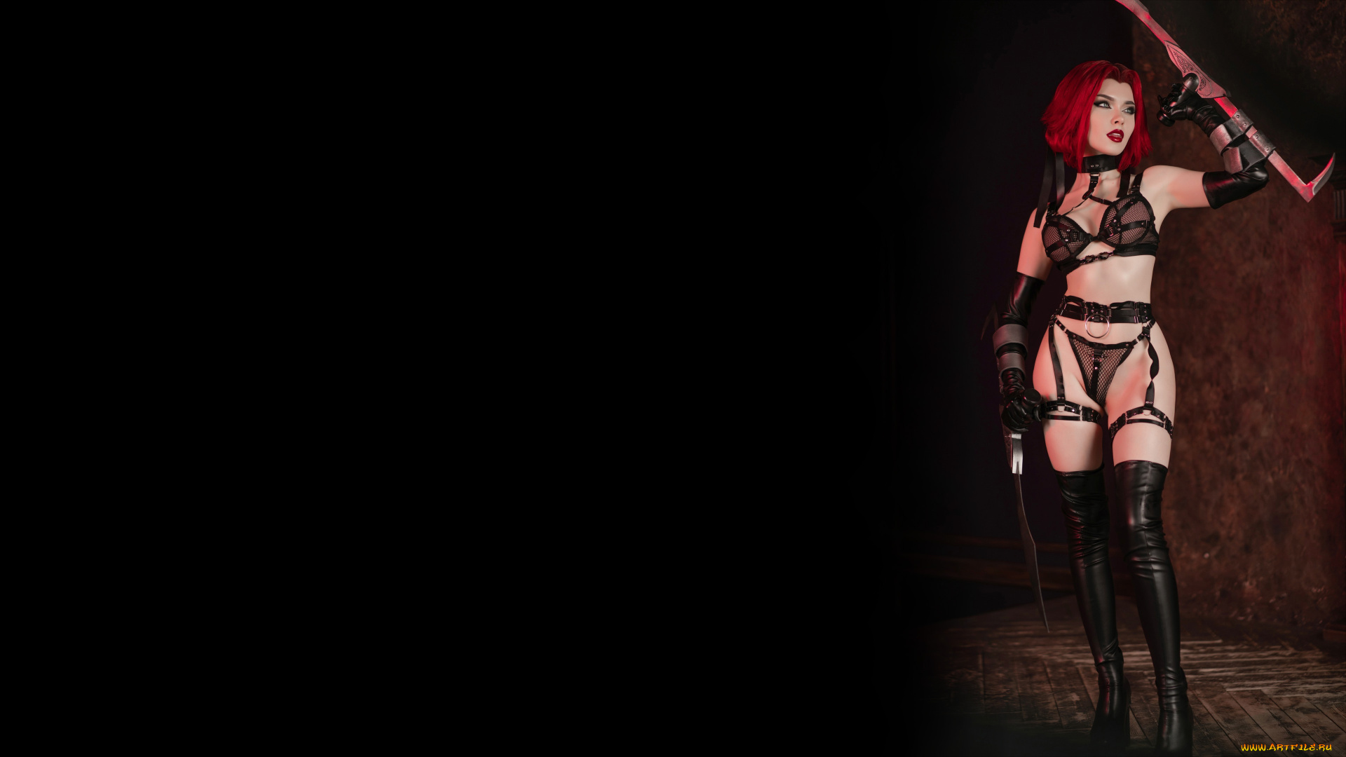 девушки, илона, бугаева, , sladkoslava, bloodrayne, игры, cosplay, косплей, илона, бугаева