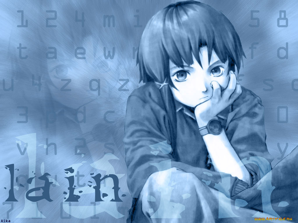 аниме, lain