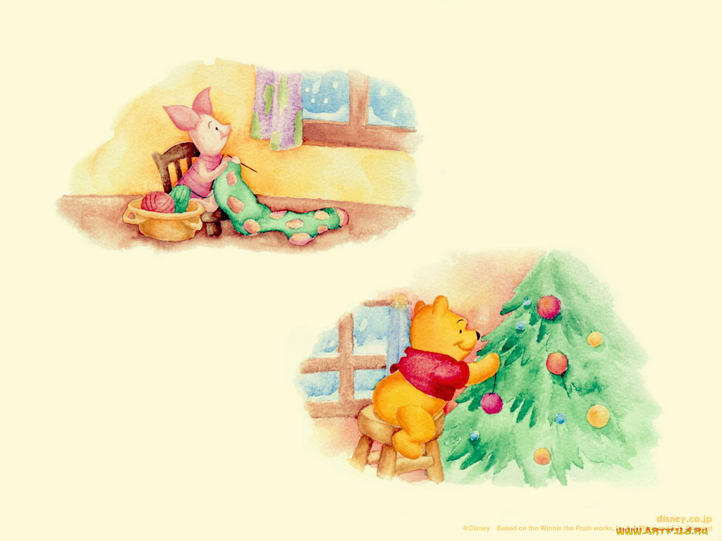 мультфильмы, winnie, the, pooh