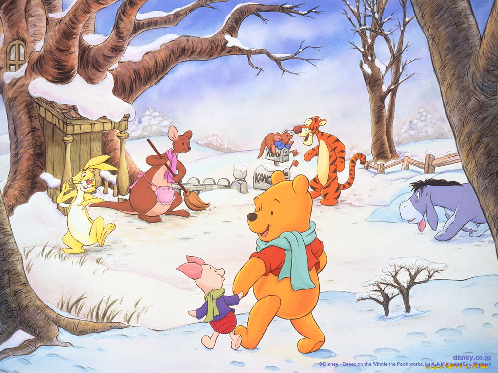 мультфильмы, winnie, the, pooh