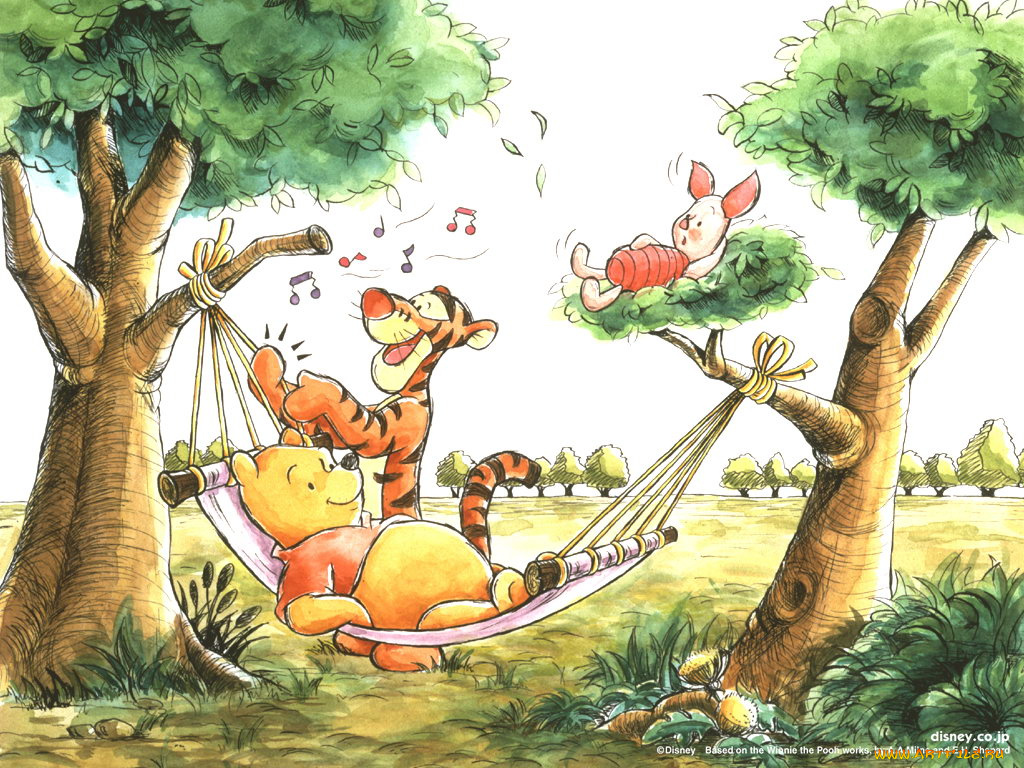 мультфильмы, winnie, the, pooh