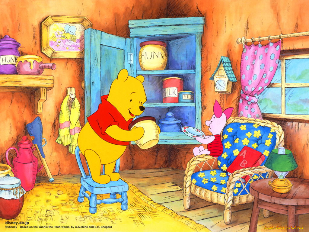 мультфильмы, winnie, the, pooh