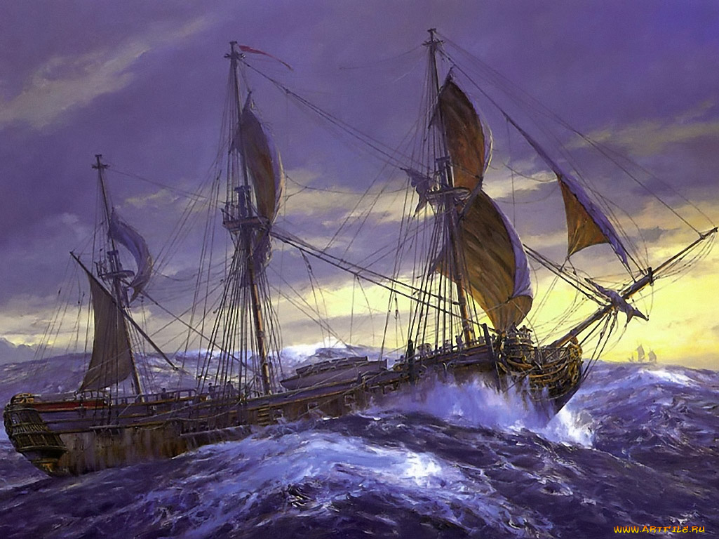 geoff, hunt, wager, in, the, great, southern, ocean, 1741, корабли, рисованные