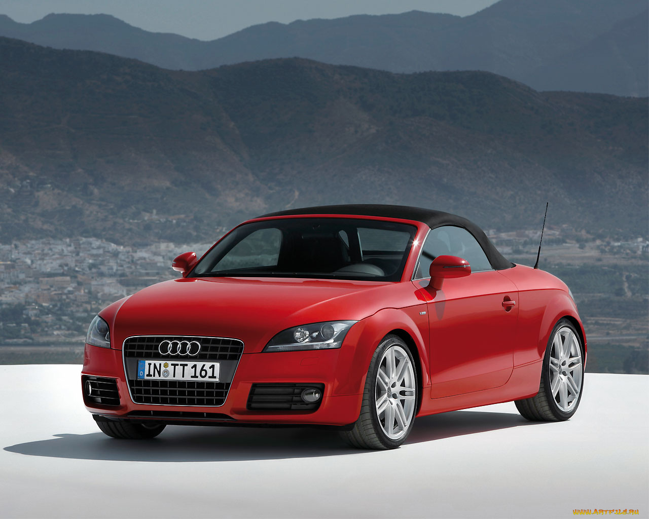 audi, tt, roadster, 2007, автомобили