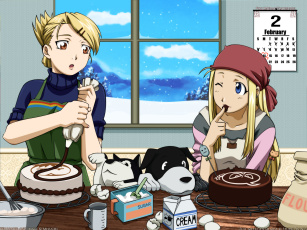 Картинка аниме fullmetal alchemist
