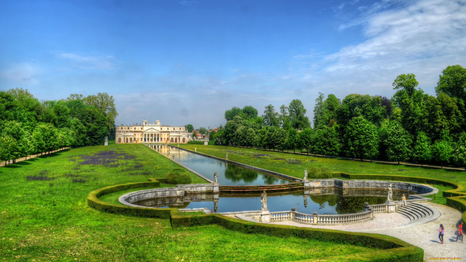 villa, pisani, города, -, пейзажи, особняк, вилла