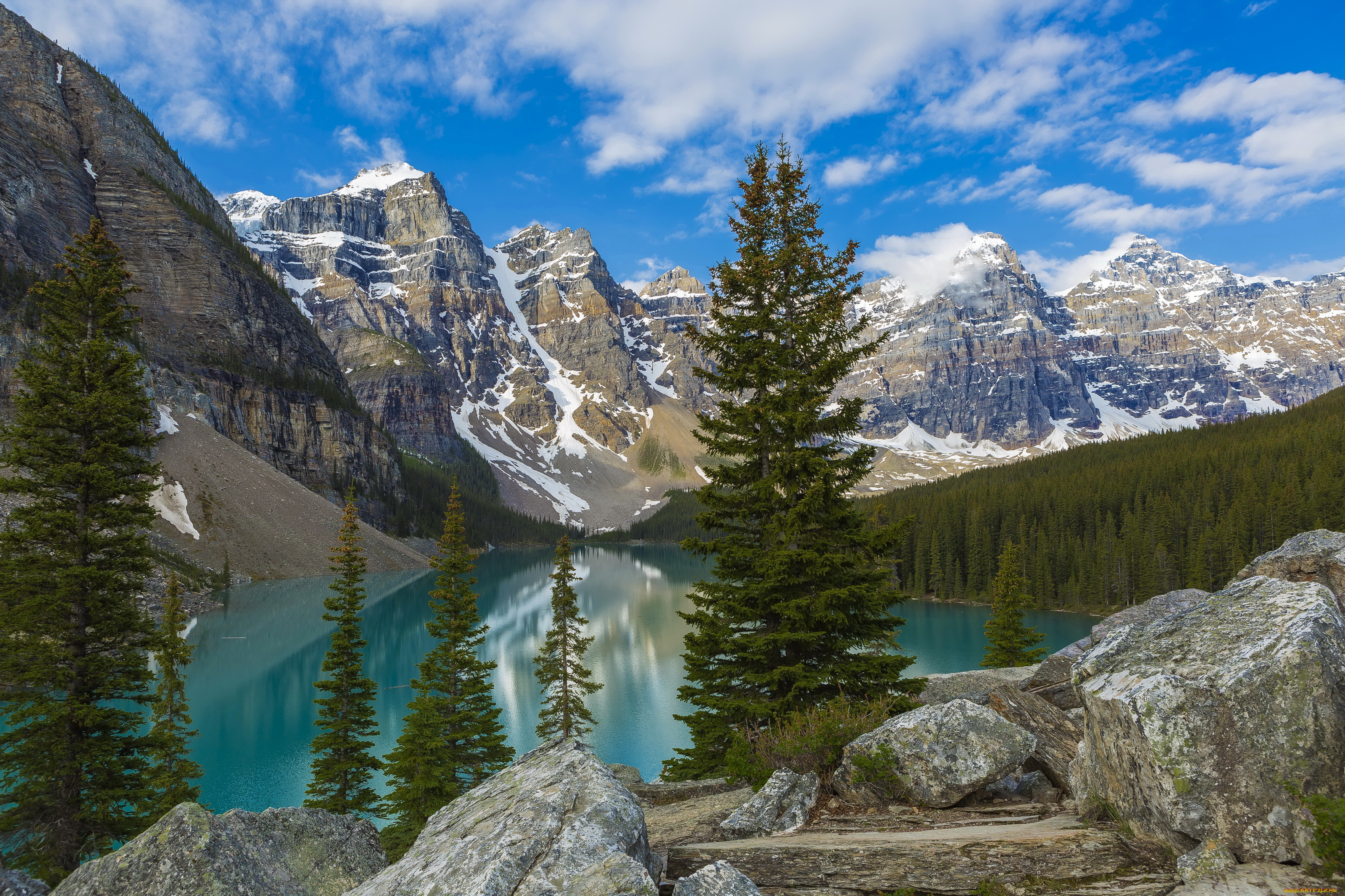 banff, national, park, alberta, canada, природа, реки, озера, лес, горы, озеро, canada, парк, alberta, park, banff, lake, moraine