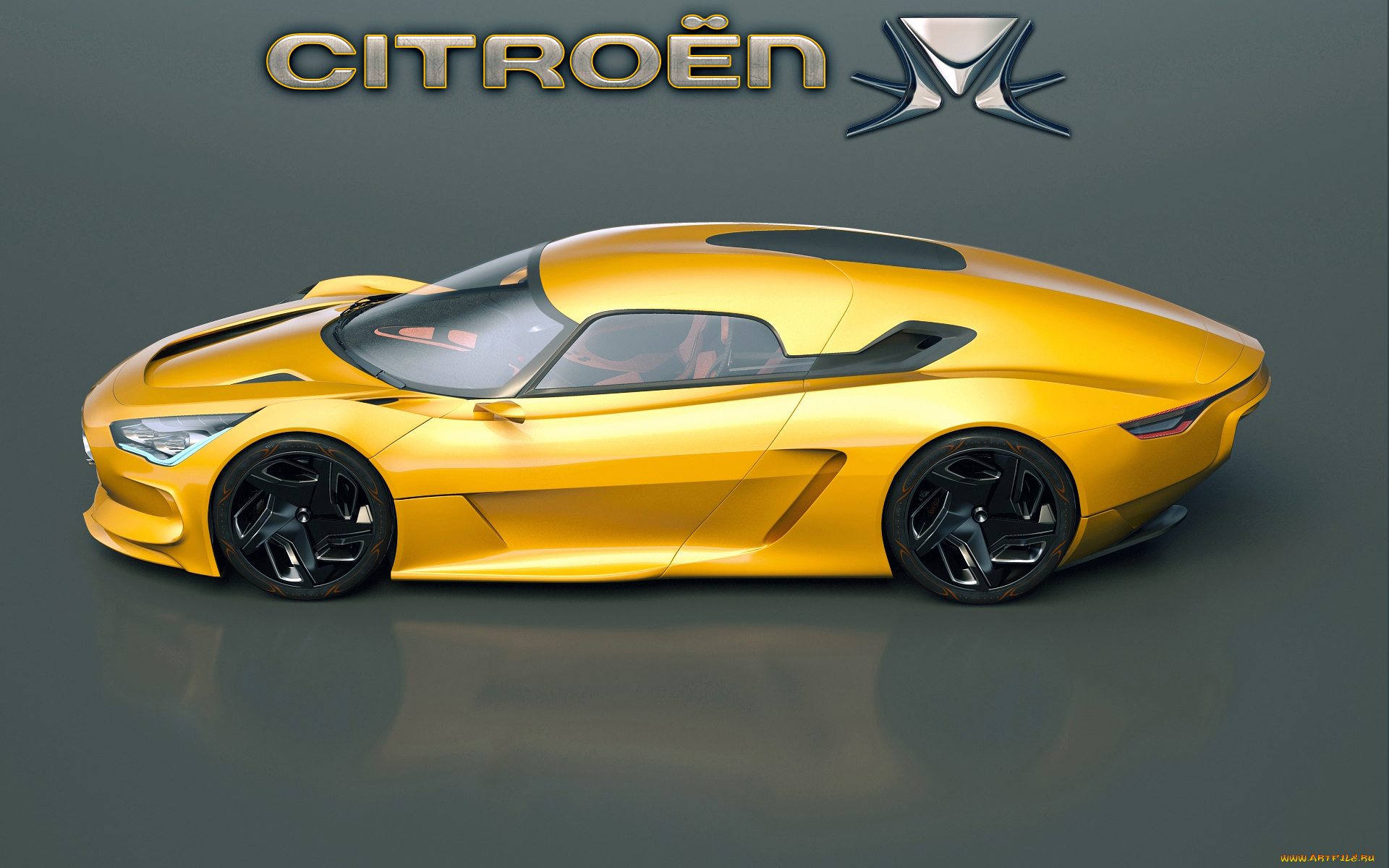 автомобили, 3д, citroen, 3d