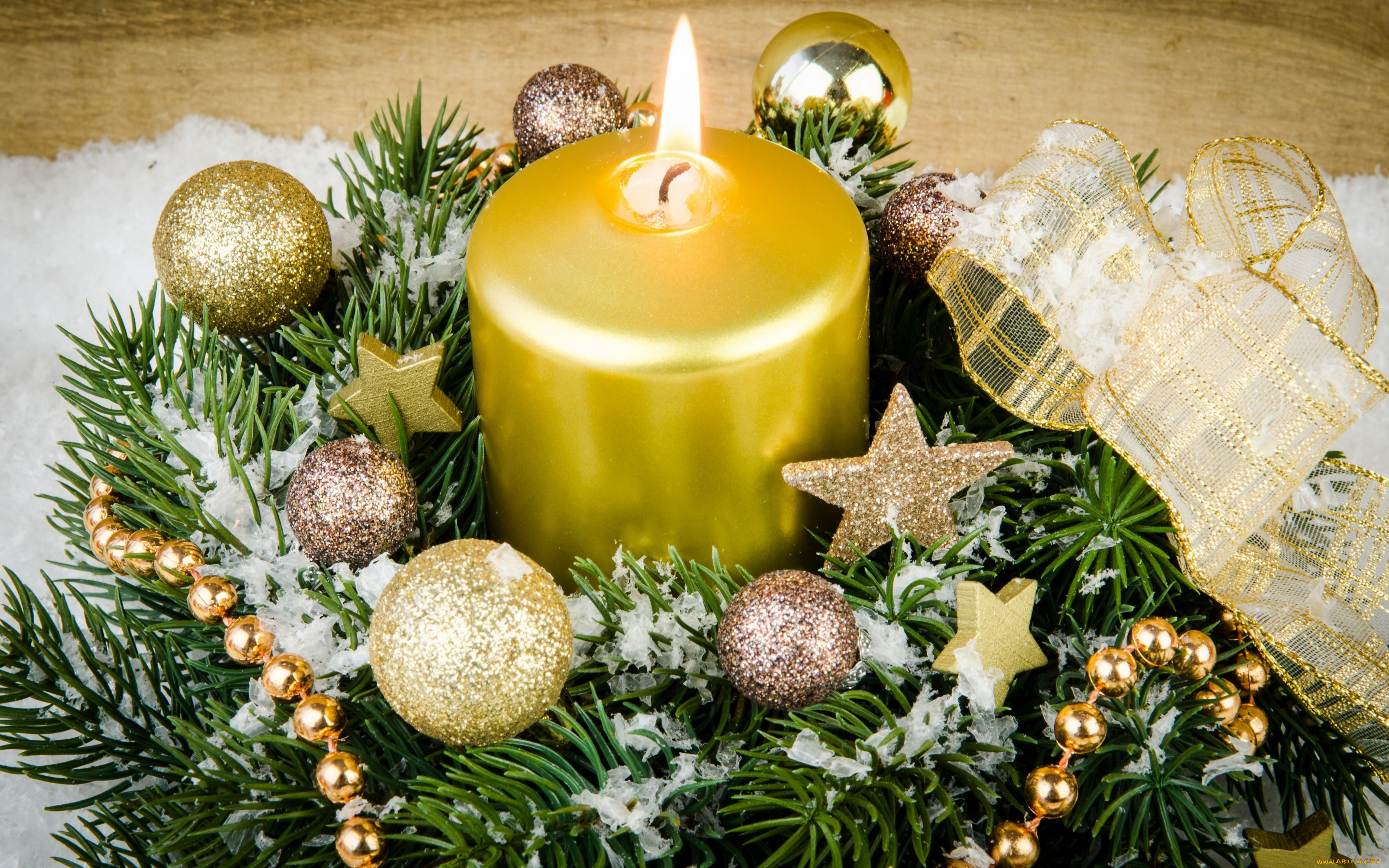 праздничные, новогодние, свечи, рождество, decoration, gifts, елка, свечи, снег, украшения, подарки, xmas, christmas, merry, новый, год
