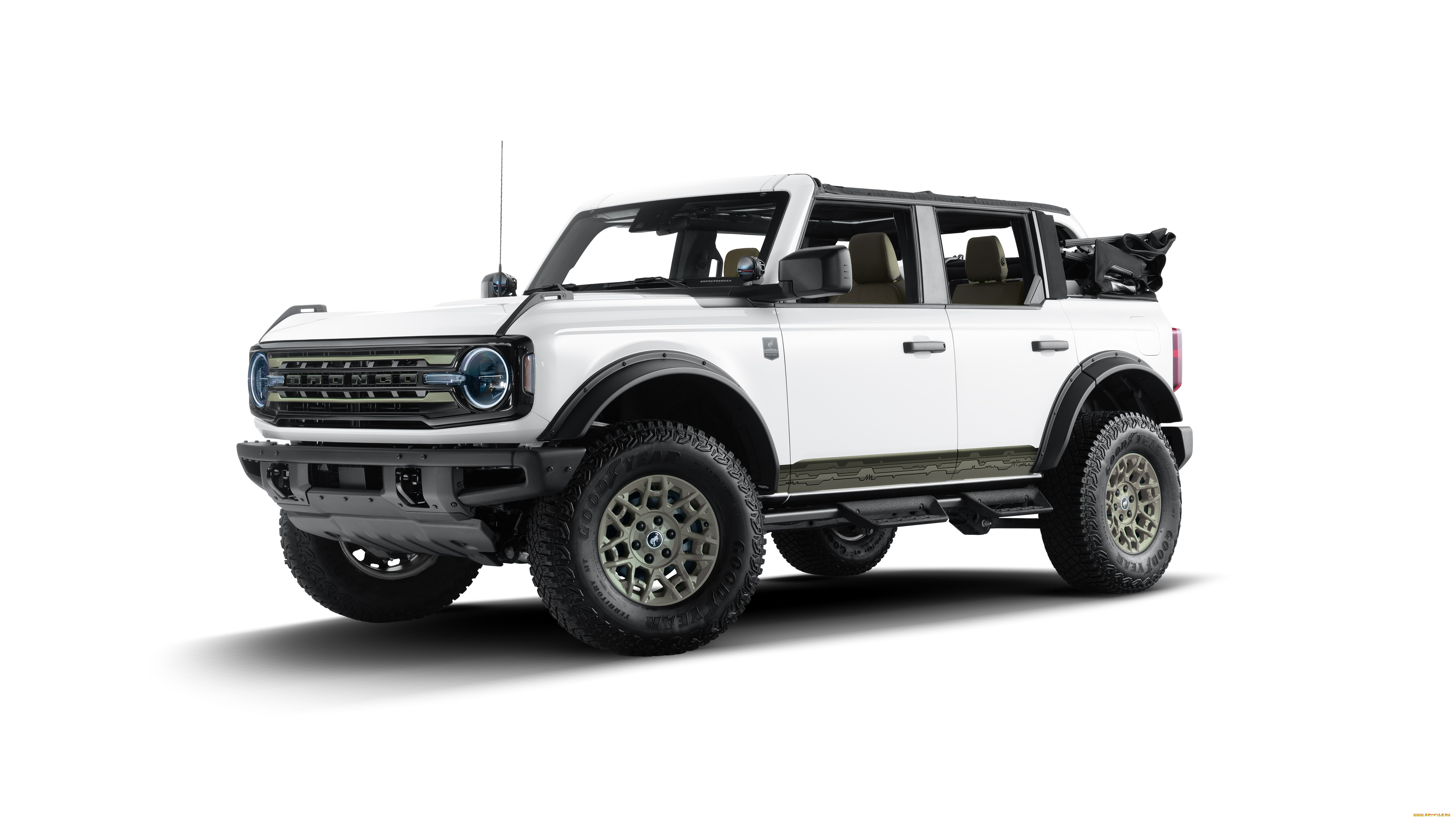 ford, bronco, wild, fund, 2025, автомобили, ford, bronco, wild, fund, бeлый, фoрд