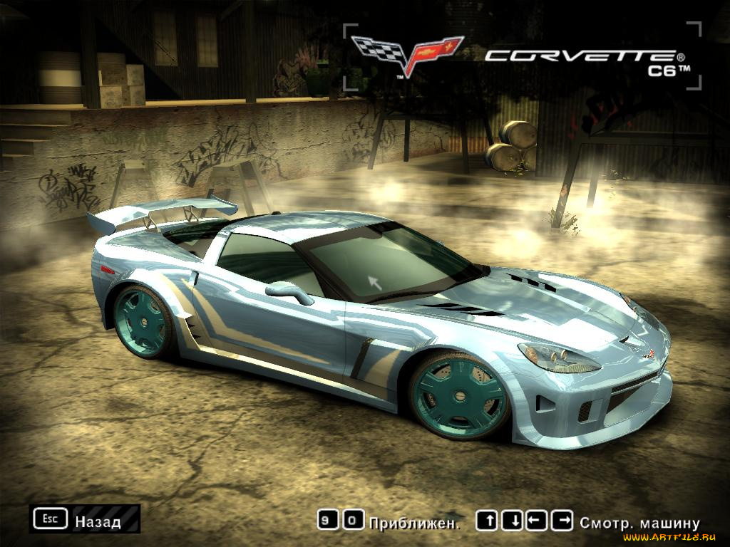 corvette, видео, игры, need, for, speed, most, wanted