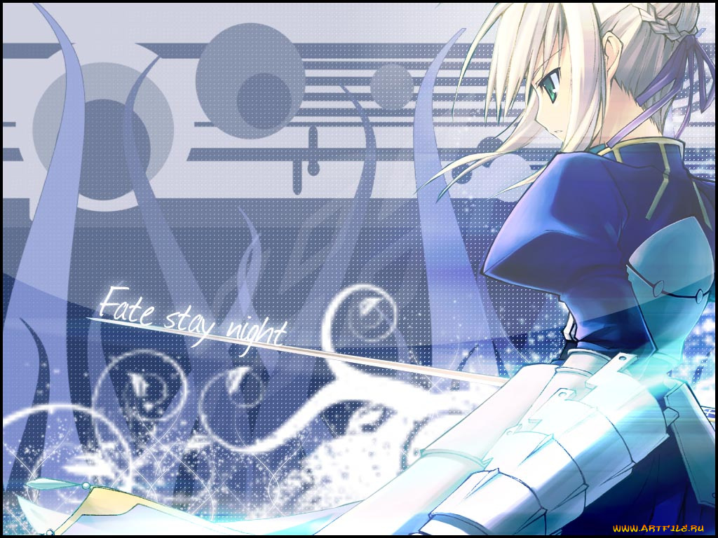 аниме, fate, stay, night