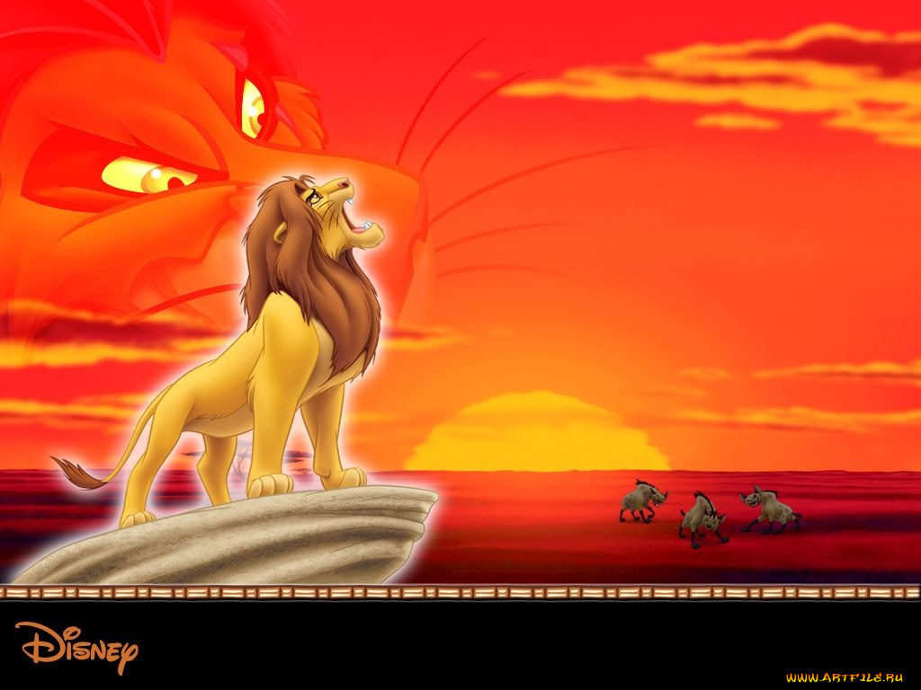 мультфильмы, the, lion, king