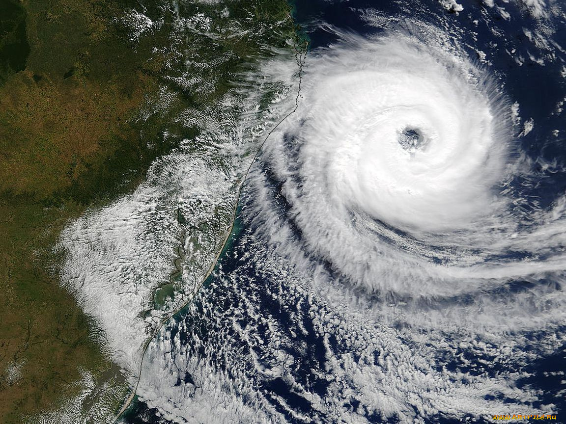 циклон, около, бразилии, космос, разное, другое