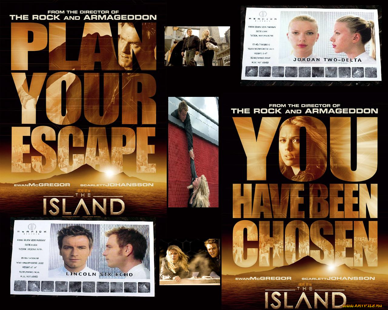 кино, фильмы, the, island