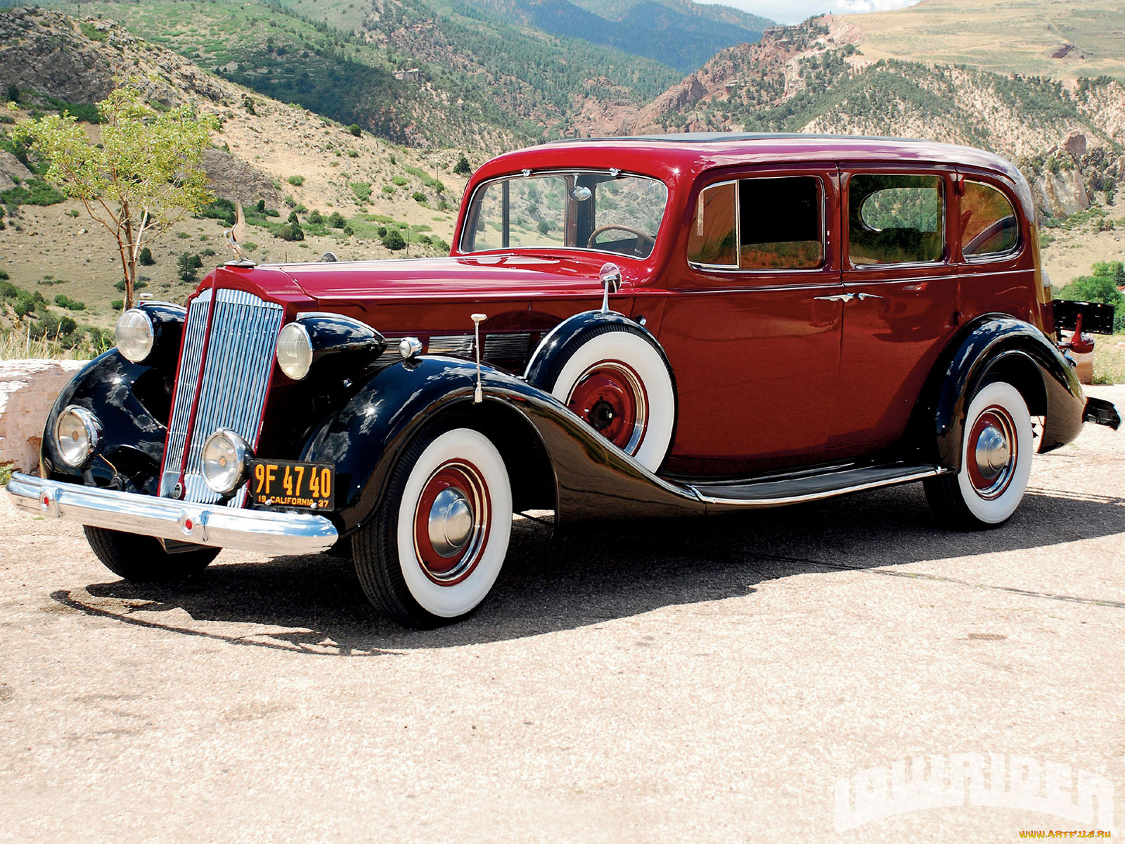 1937, packard, super, limousine, автомобили