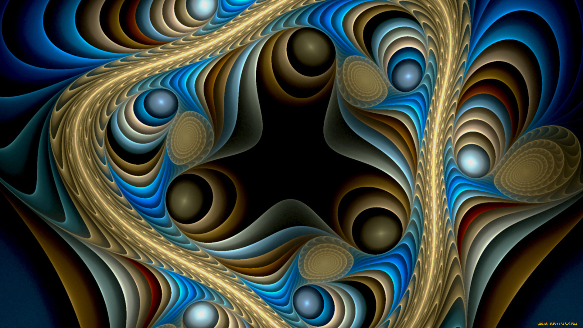 3д, графика, fractal, фракталы, фрактал, узор, фон